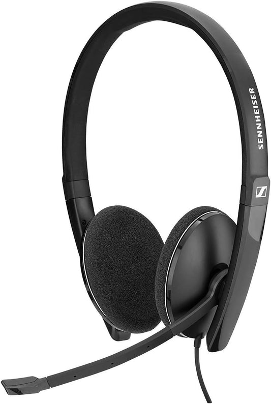 Sennheiser PC 8.2 USB On-Ear Headset With In-Line Volume Control
