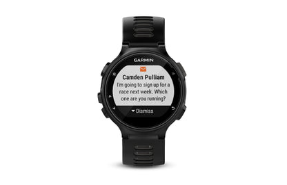 Garmin 010-01614-00 Forerunner 735XT, Multisport GPS Running Watch With Heart Rate, Black/Gray