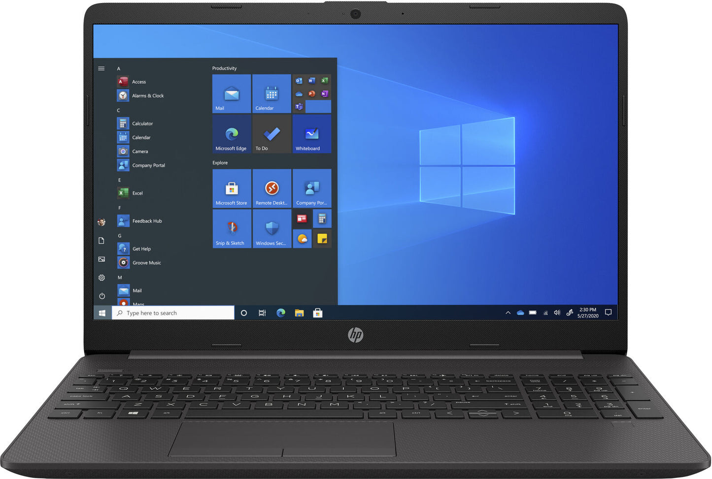 HP 250 G8 Laptop 15.6" FHD i5-1035G1 8Gb 512Gb SSD W10 Black 2M3A1ES#ABU