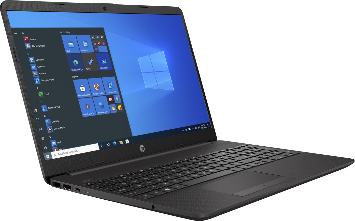 HP 250 G8 Laptop 15.6" FHD i5-1035G1 8Gb 512Gb SSD W10 Black 2M3A1ES#ABU