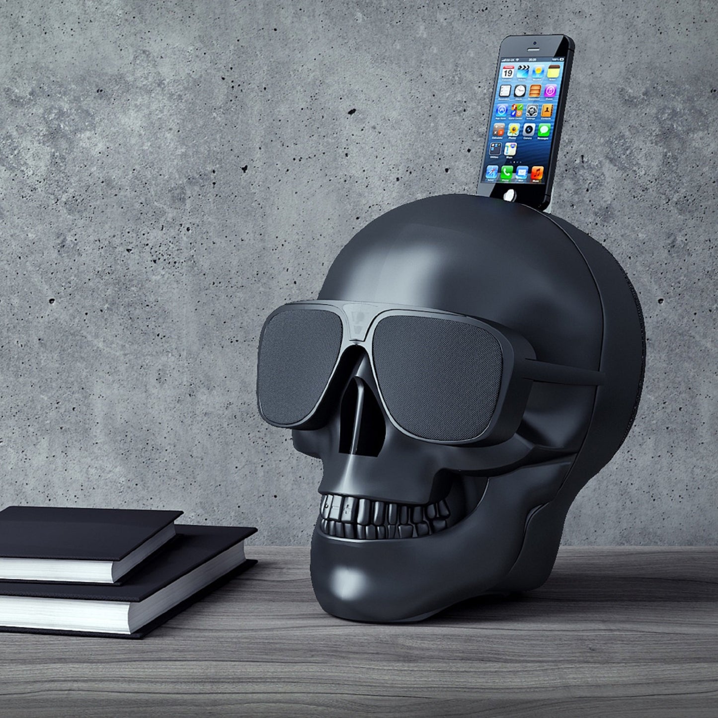 Jarre Aeroskull HD+ Bluetooth Speaker - Matte Black