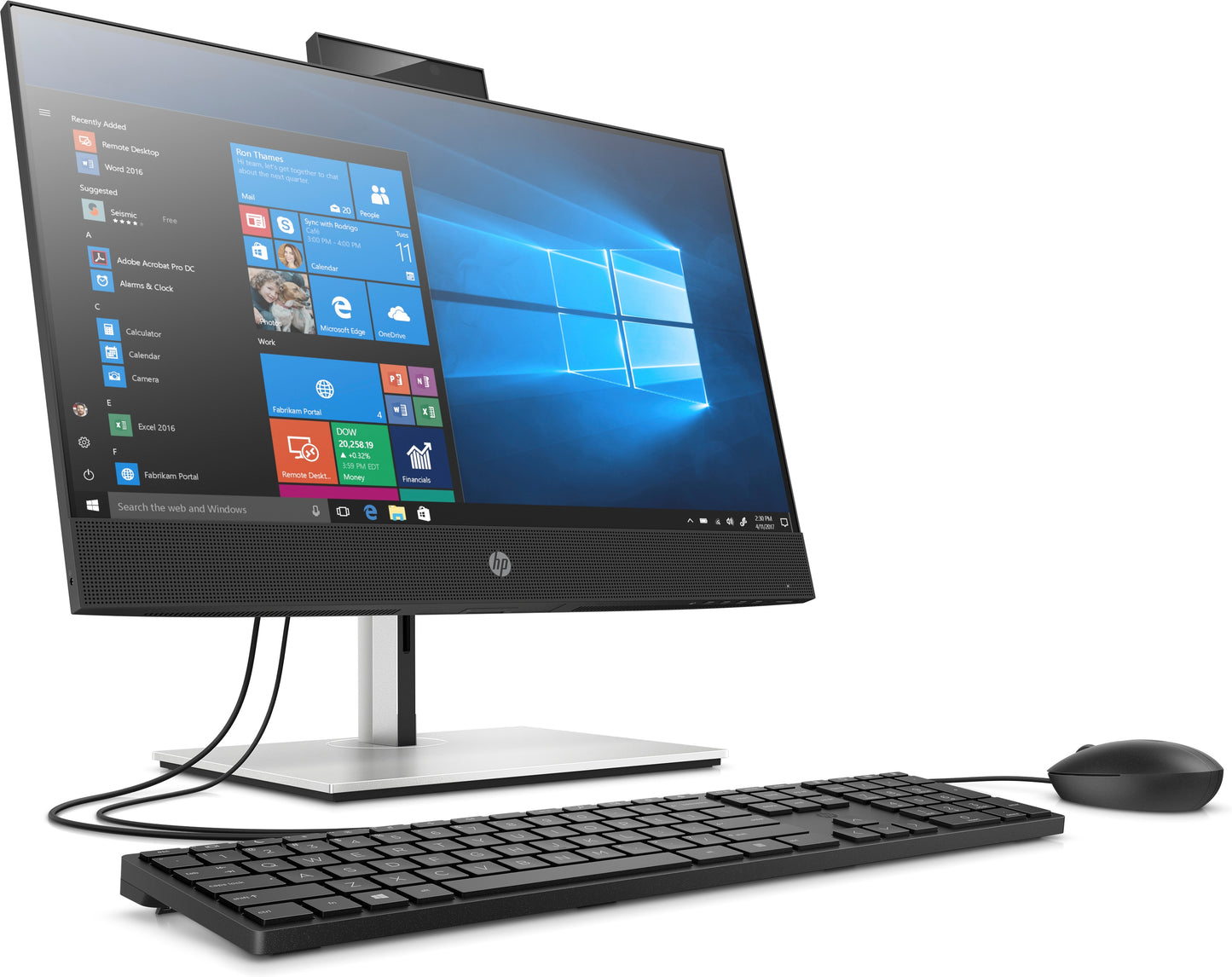 HP ProOne 440 G6 23.8" 1920 x 1080 8Gb 256Gb SSD AIO PC W10P 23H21EA#ABU