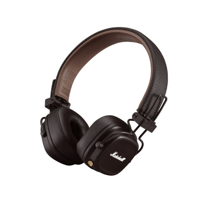 Marshall Major IV On Ear Bluetooth Headphones, Wireless Earphones, Foldable, 80+ Hours Wireless playtime- Black