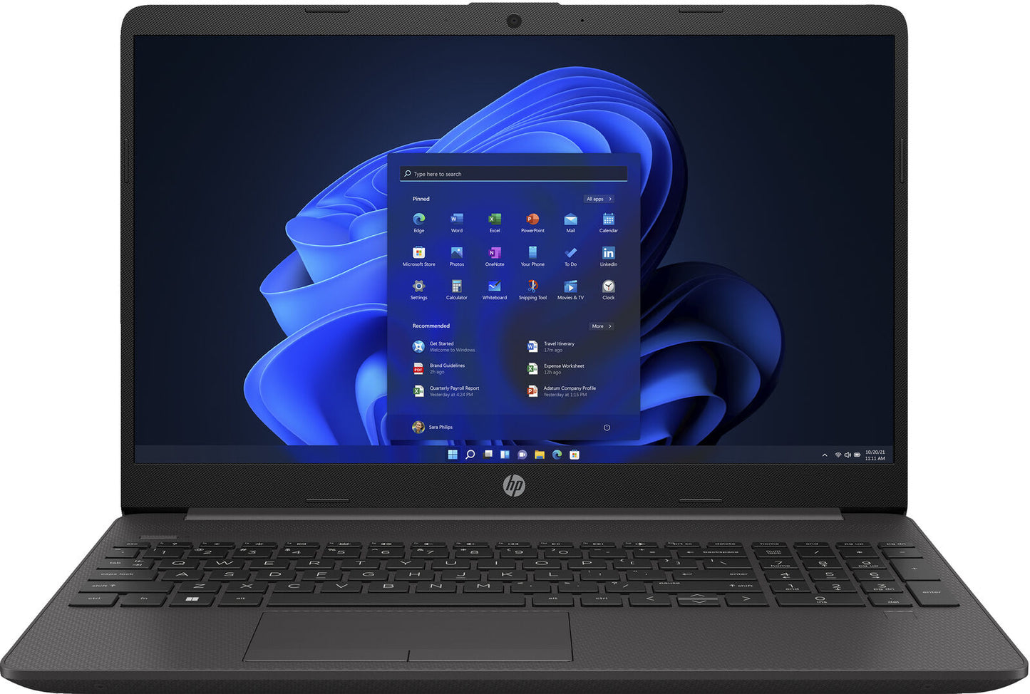 HP 255 G9 5625U 15.6" FHD AMD Ryzen 5 8Gb 256Gb SSD W11P Black 6A1U8EA#ABU