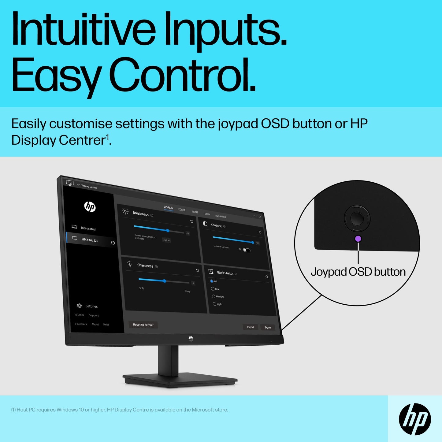 HP V24v G5 computer monitor 60.5 cm (23.8") 1920 x 1080 pixels Full HD Black