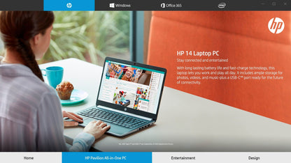 HP 14s-fq0059na Laptop 35.6 cm (14") HD AMD 3000 3020E 4 GB DDR4-SDRAM 64 GB eMMC Wi-Fi 5 (802.11ac) Windows 11 Home in S mode Silver