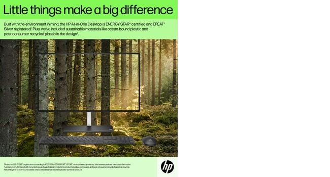 HP 24 -ck0000na AMD Ryzen™ 5 60.5 cm (23.8") 1920 x 1080 pixels 8 GB DDR4-SDRAM 256 GB SSD All-in-One PC Windows 11 Home Wi-Fi 5 (802.11ac) Black