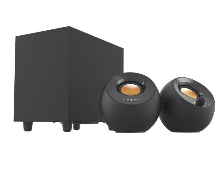 Creative Labs Creative Pebble Plus speaker set 8 W Home Black 2.1 channels