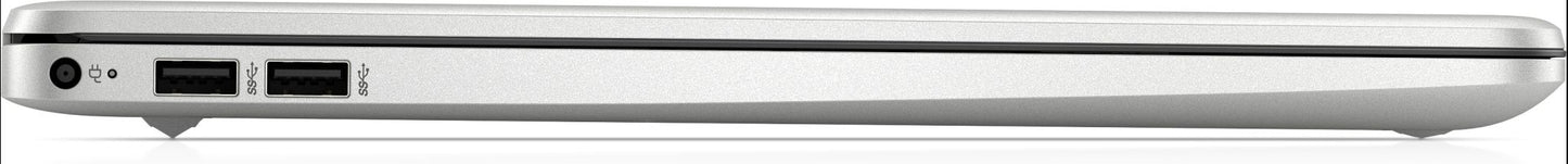 HP 15s-fq5020na Laptop 39.6 cm (15.6") Full HD Intel® Core™ i3 i3-1215U 4 GB DDR4-SDRAM 128 GB SSD Wi-Fi 5 (802.11ac) Windows 11 Home in S mode Silver