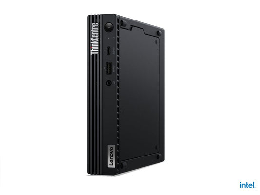Lenovo ThinkCentre M60e Intel® Core™ i5 i5-1035G1 8 GB DDR4-SDRAM 256 GB SSD Windows 11 Pro Mini PC Black