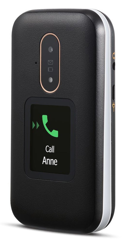 Doro 6880 7.11 cm (2.8") 124 g Black Feature phone