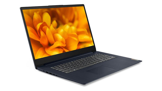 Lenovo IdeaPad 3 Laptop 43.9 cm (17.3") HD+ Intel® Celeron® 6305 4 GB DDR4-SDRAM 128 GB SSD Wi-Fi 6 (802.11ax) Windows 11 Home in S mode Blue
