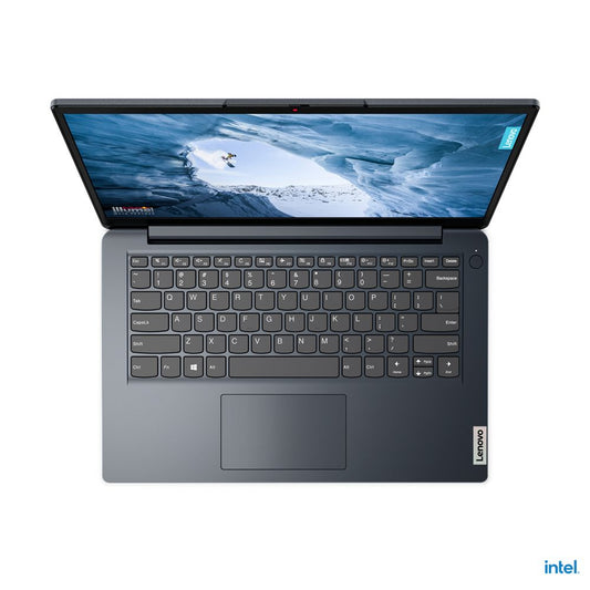 Lenovo IdeaPad 1 14IGL7 Laptop 35.6 cm (14") Full HD Intel® Celeron® N N4120 4 GB DDR4-SDRAM 128 GB eMMC Wi-Fi 6 (802.11ax) Windows 11 Home in S mode Blue