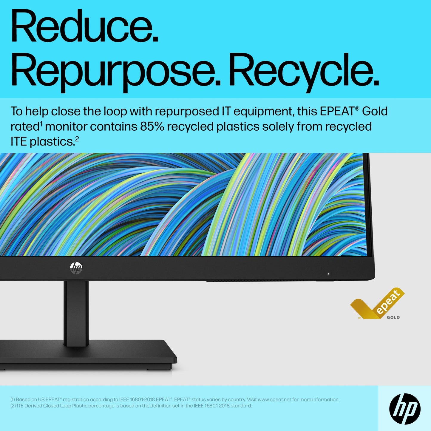 HP V24v G5 computer monitor 60.5 cm (23.8") 1920 x 1080 pixels Full HD Black