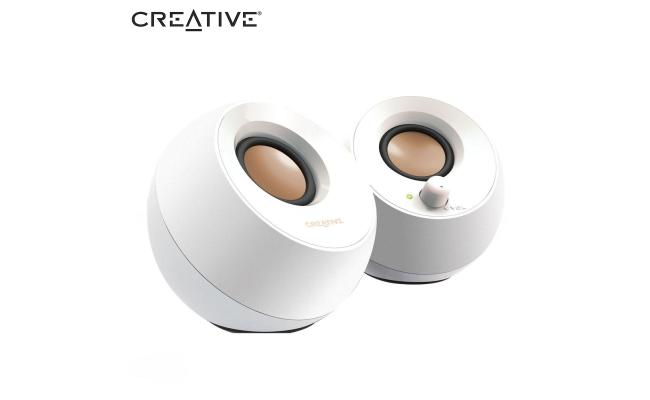 CREATIVE Pebble V3 Minimalistic 2.0 USB-C Desktop Speakers USB Audio Bluetooth 5.0