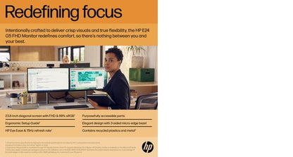 HP E24 G5 FHD Monitor