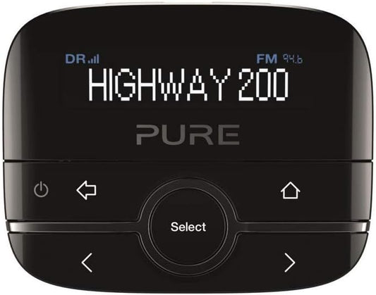 Pure Highway 200 In-Car DAB+/DAB Digital Radio FM Adapter