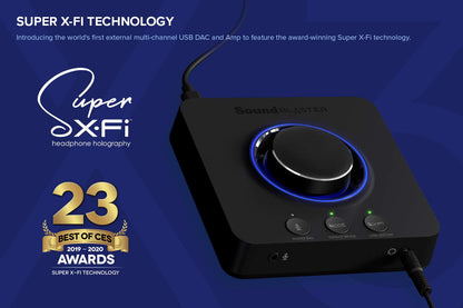 Creative Sound Blaster X3 Hi-Res External USB DAC and Amp Sound Card
