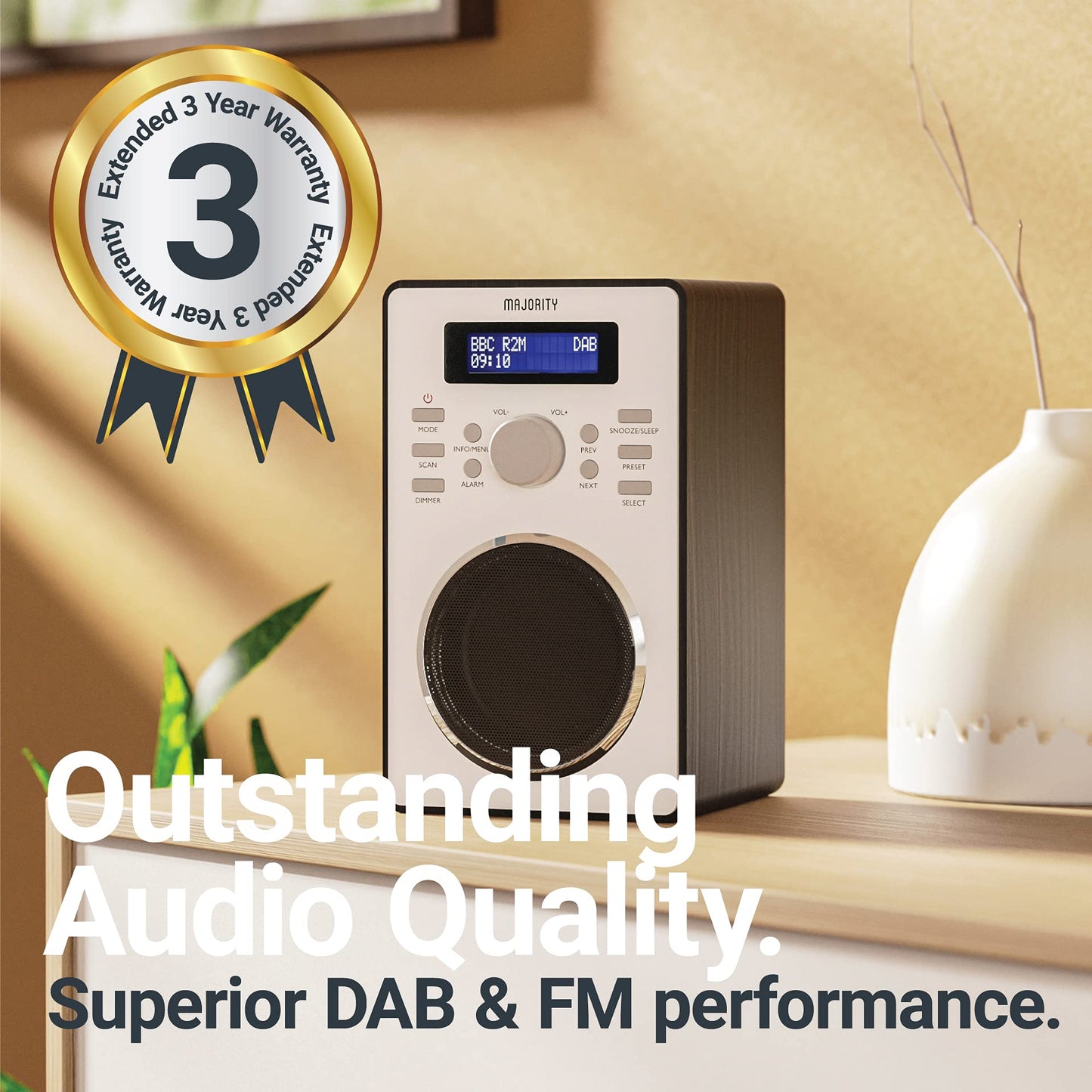 Majority Barton II DAB/DAB+/FM digital radio