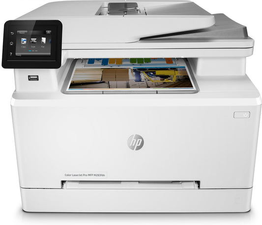 HP Color LaserJet Pro MFP M282nw, Color, Printer for Print, Copy, Scan, Front-facing USB printing; Scan to email; 50-sheet uncurled ADF