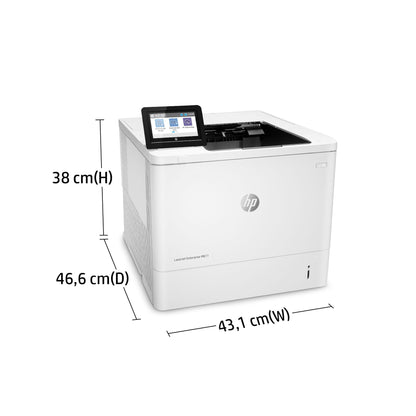 HP LaserJet Enterprise M611dn, Black and white, Printer for Print, Two-sided printing