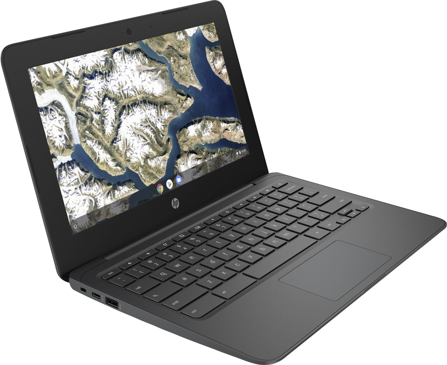HP Chromebook 11a-nb0002na Intel® Celeron® N3350 29.5 cm (11.6") HD 4 GB LPDDR4-SDRAM 32 GB eMMC Wi-Fi 5 (802.11ac) ChromeOS Grey