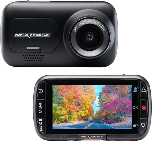 Nextbase 122HD 1080p Dash Cam HD in Car Mini Camera with Parking Mode