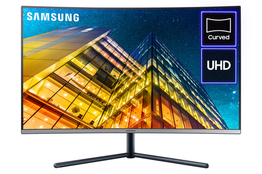 Samsung U32R592 32 Inch Curved UHD 4K Monitor - Ultra HD 3840x2160 HDMI, Displayport