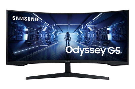 Samsung Odyssey G55T computer monitor 86.4 cm (34") 3440 x 1440 pixels UltraWide Quad HD LED Black