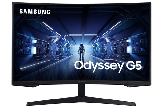 Samsung Odyssey LC32G55TQW 81.3 cm (32") 2560 x 1440 pixels Wide Quad HD LED Black
