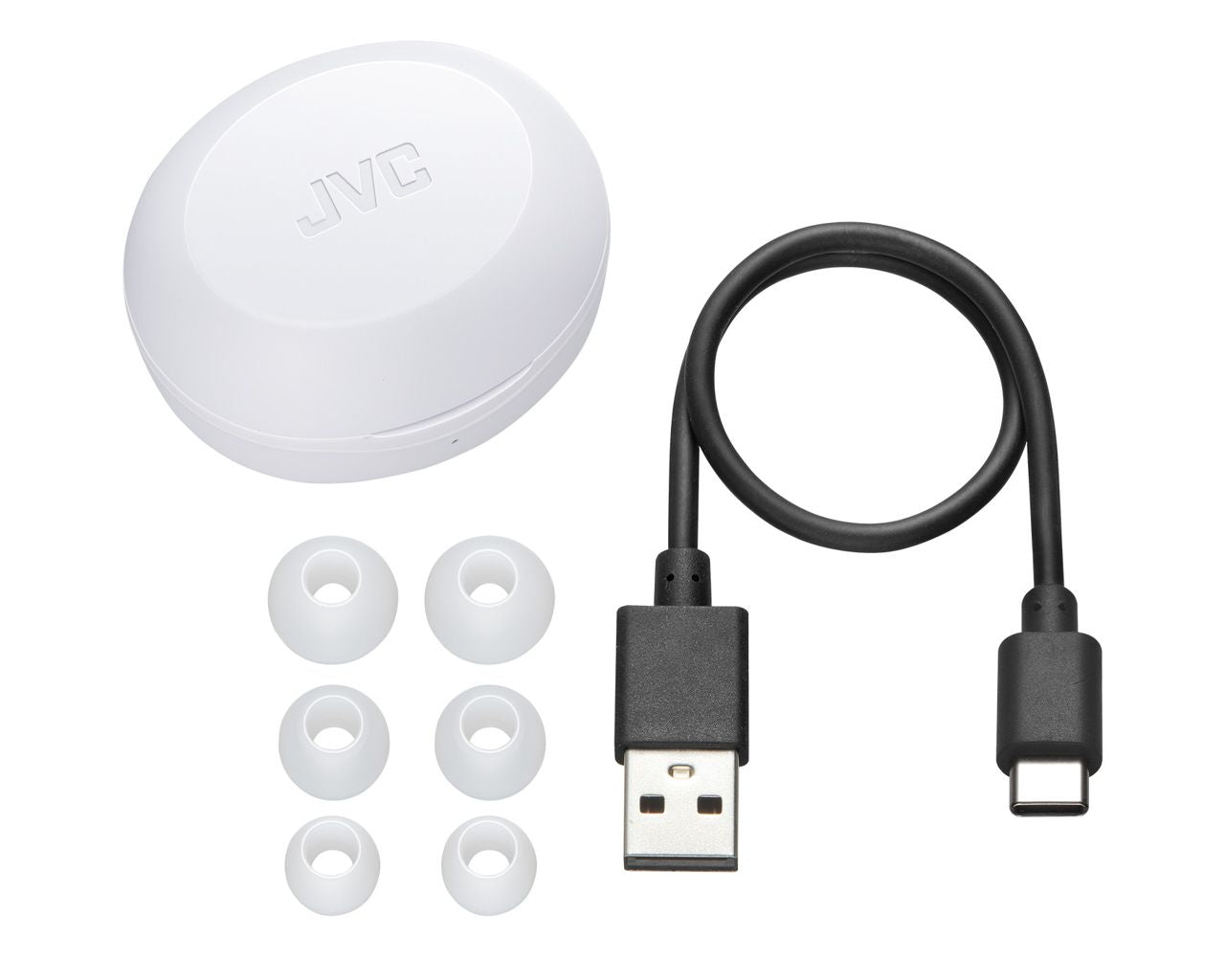 JVC HA-A5T-WN-E headphones/headset True Wireless Stereo (TWS) In-ear Calls/Music Bluetooth White