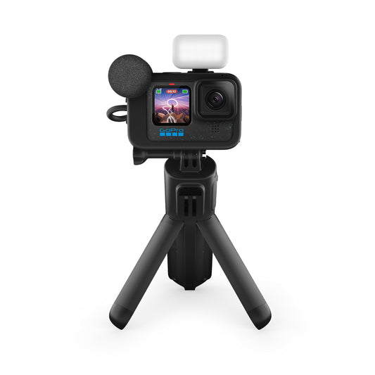 GoPro HERO12 Black Creator Edition includes Volta, Media Mod, Enduro Battery, Carry Case