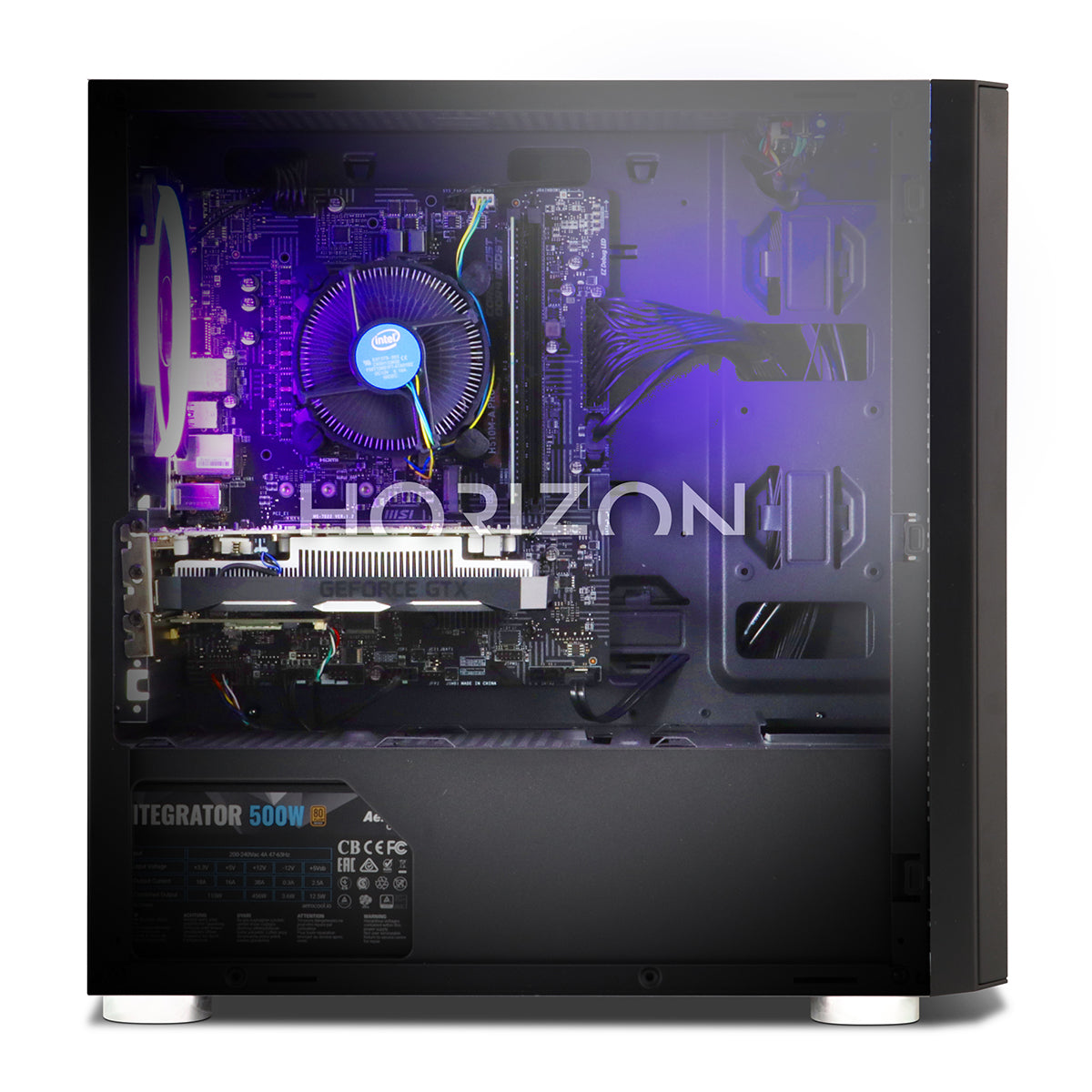 Horizon 316 i3-10100F 16Gb 500Gb SSD GeForce GTX1650 Gaming PC Windows 11 HORIZONONE
