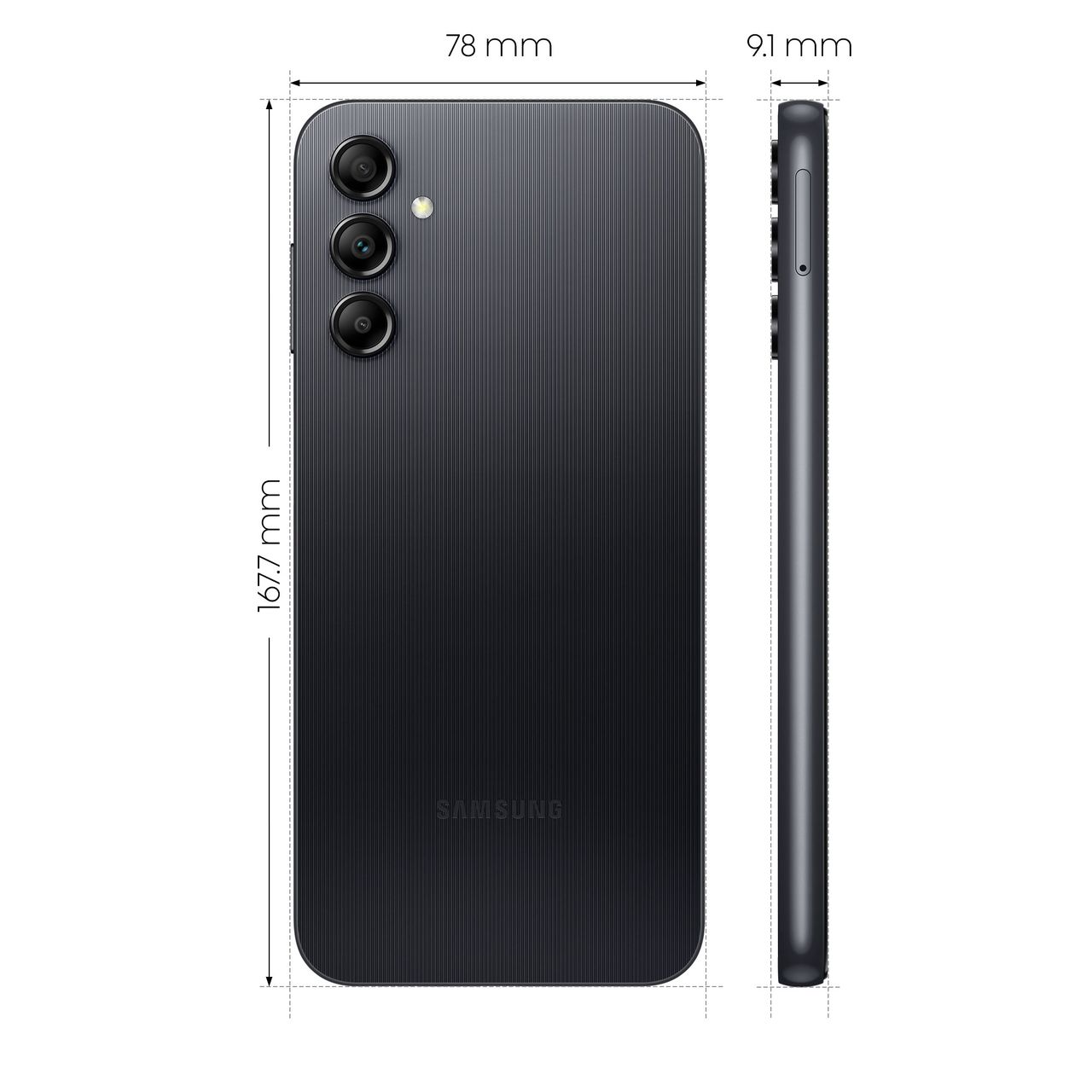 Samsung Galaxy A14 64 GB Smartphone Black SM-A145RZKUEUB