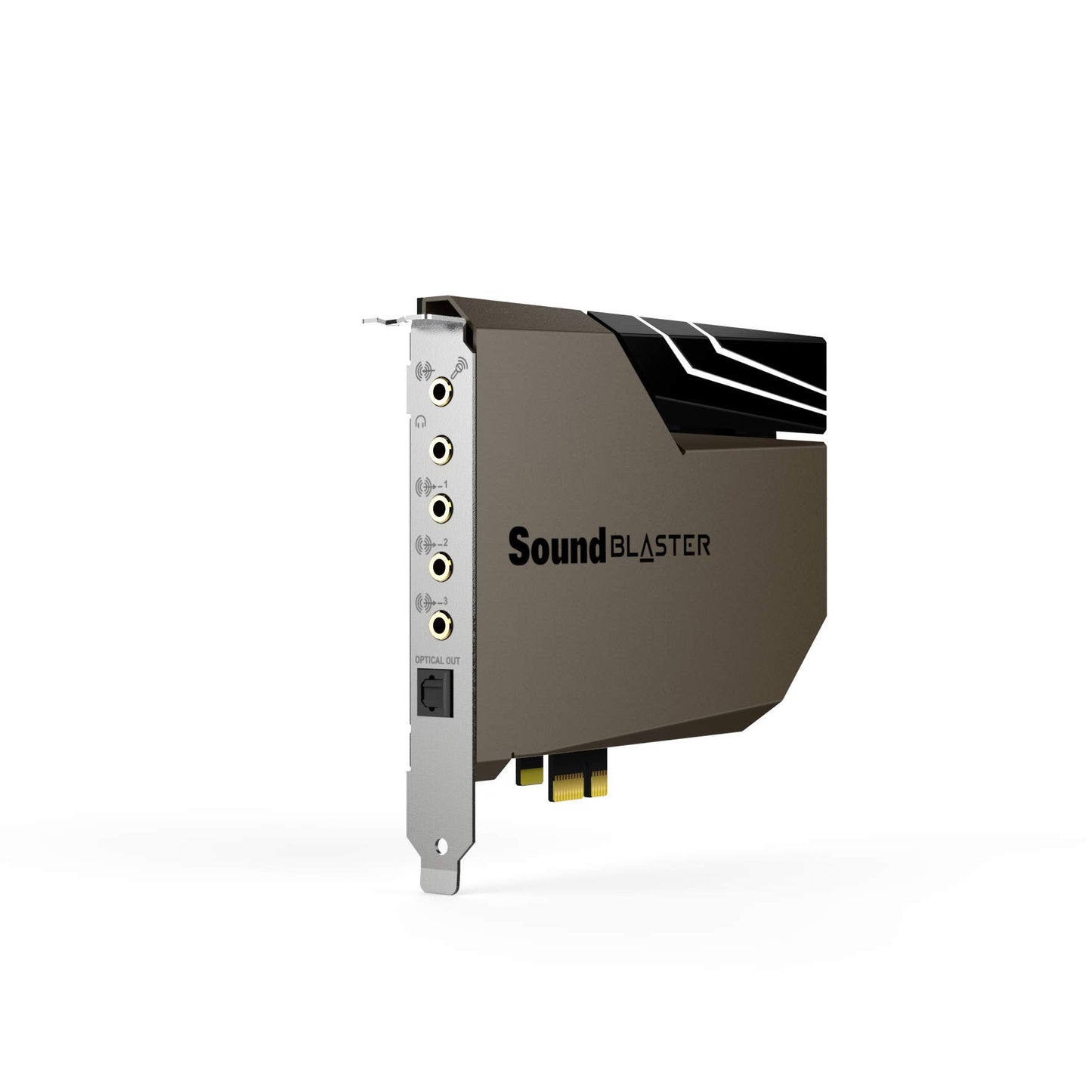 Creative Sound Blaster AE-7 - High Resolution PCI-e DAC/Amplifier Sound Card with Xamp Discreet Headphone Bi-Amplifier and Grey/Black Audio Control Module