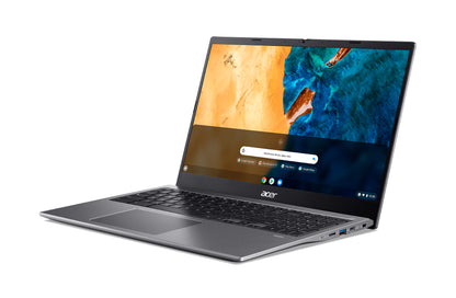 Acer Chromebook CB515-1W-P0TM 39.6 cm (15.6") Full HD Intel® Pentium® Gold 7505 4 GB LPDDR4x-SDRAM 128 GB SSD Wi-Fi 6 (802.11ax) ChromeOS Grey
