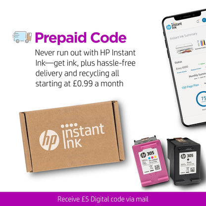 HP ENVY HP 6430e All-in-One Printer, Color, Printer for Home, Print, copy, scan, send mobile fax, Wireless; HP+; HP Instant Ink eligible; Print from phone or tablet