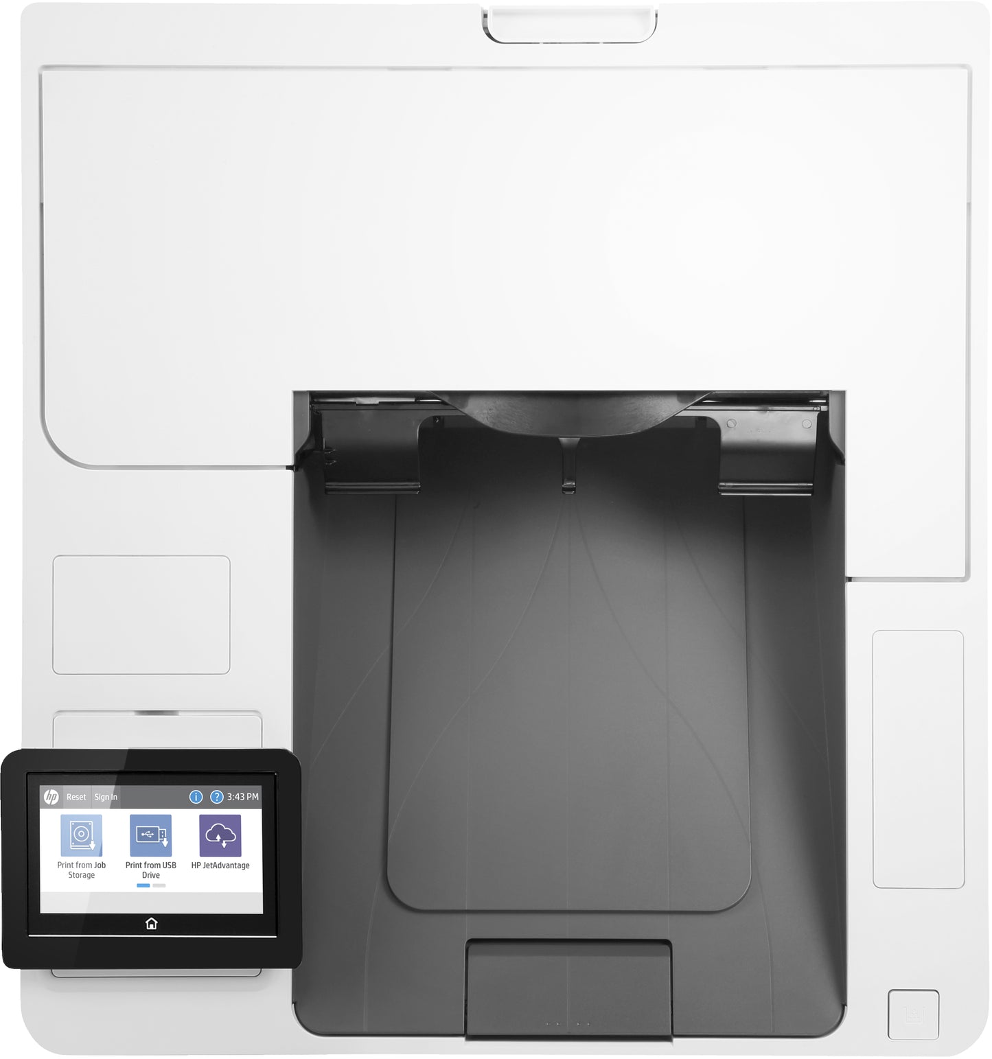 HP LaserJet Managed E60165dn Black and white Printer for Business Print Front-facing USB printing; Two-sided printing