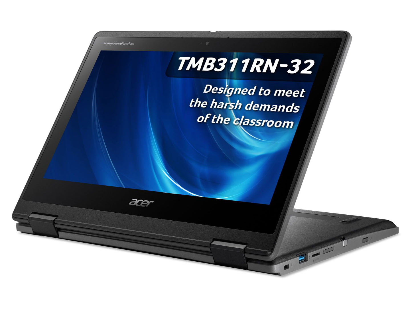 Acer TravelMate Spin B3 TMB311RN-32 (11.6" Full HD IPS Touchscreen, Intel Pentium Silver N6000, 4GB RAM, 128GB SSD, Windows 11 Pro Education)