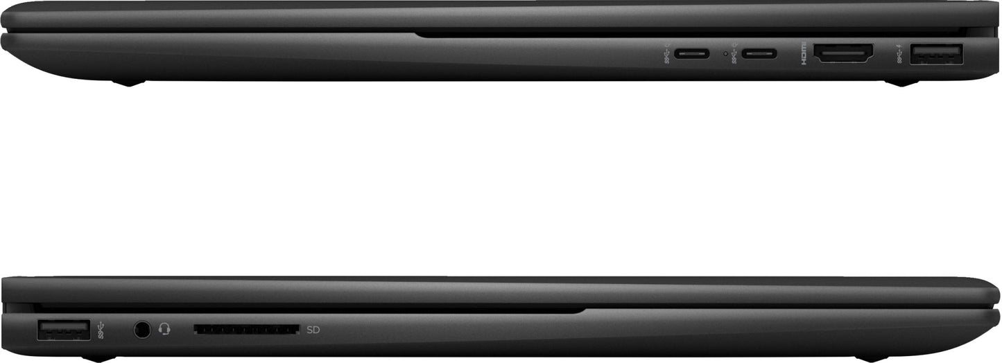 HP ENVY x360 15-ey0502sa Hybrid (2-in-1) 39.6 cm (15.6") Touchscreen Full HD AMD Ryzen™ 7 5825U 16 GB DDR4-SDRAM 512 GB SSD Wi-Fi 6E (802.11ax) Windows 11 Home Black