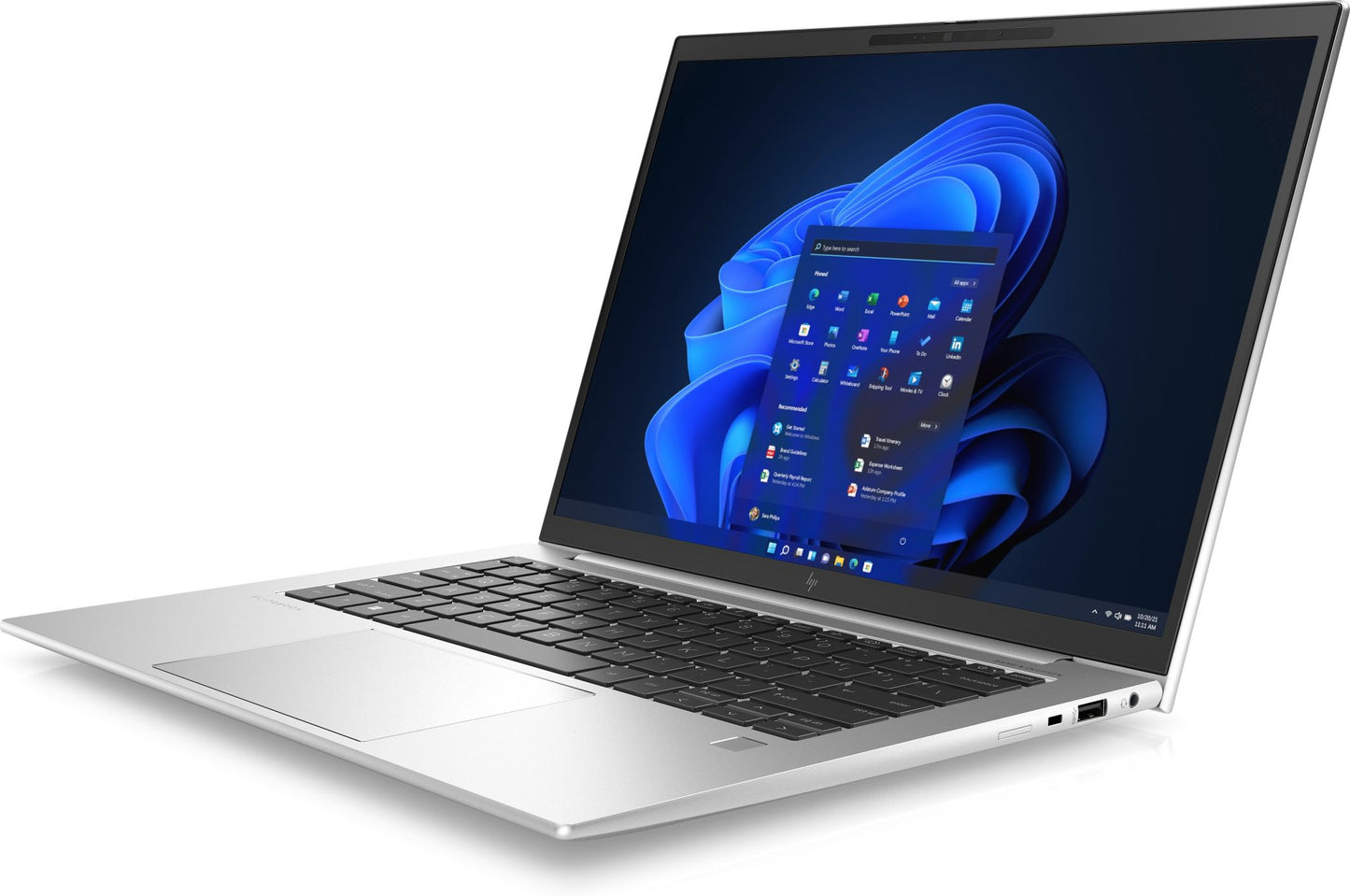 HP EliteBook 840 G9 Laptop 35.6 cm (14") WUXGA Intel® Core™ i5 i5-1235U 16 GB DDR5-SDRAM 256 GB SSD Wi-Fi 6E (802.11ax) Windows 11 Pro Silver