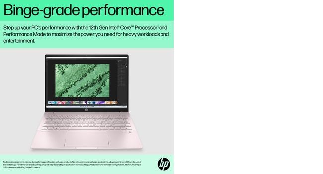 HP Pavilion Plus 14-eh0500sa Laptop 35.6 cm (14") 2.2K Intel® Core™ i5 i5-1240P 8 GB DDR4-SDRAM 512 GB SSD Wi-Fi 6E (802.11ax) Windows 11 Home Silver