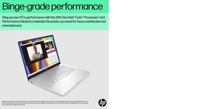 HP Pavilion Plus 14-eh0500sa Laptop 35.6 cm (14") 2.2K Intel® Core™ i5 i5-1240P 8 GB DDR4-SDRAM 512 GB SSD Wi-Fi 6E (802.11ax) Windows 11 Home Silver
