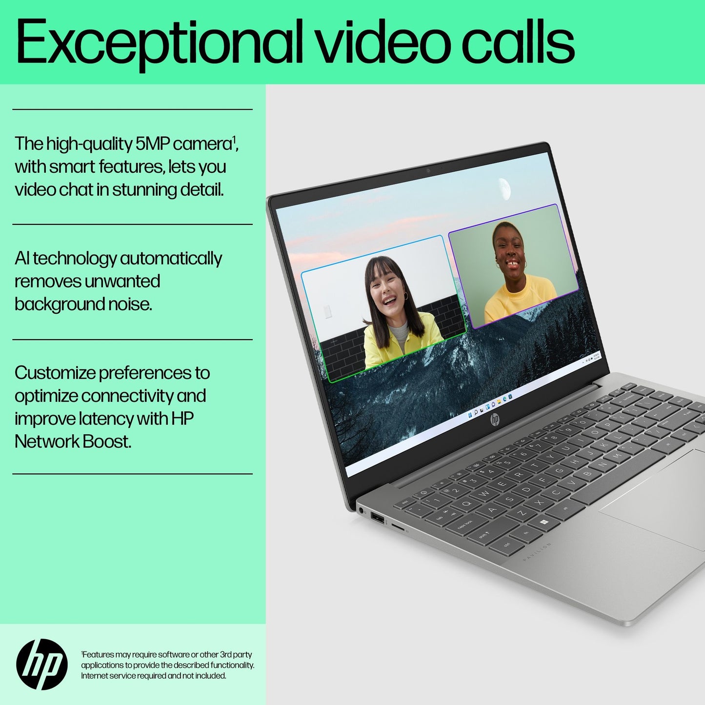 HP Pavilion Plus 14-eh0500sa Laptop 35.6 cm (14") 2.2K Intel® Core™ i5 i5-1240P 8 GB DDR4-SDRAM 512 GB SSD Wi-Fi 6E (802.11ax) Windows 11 Home Silver