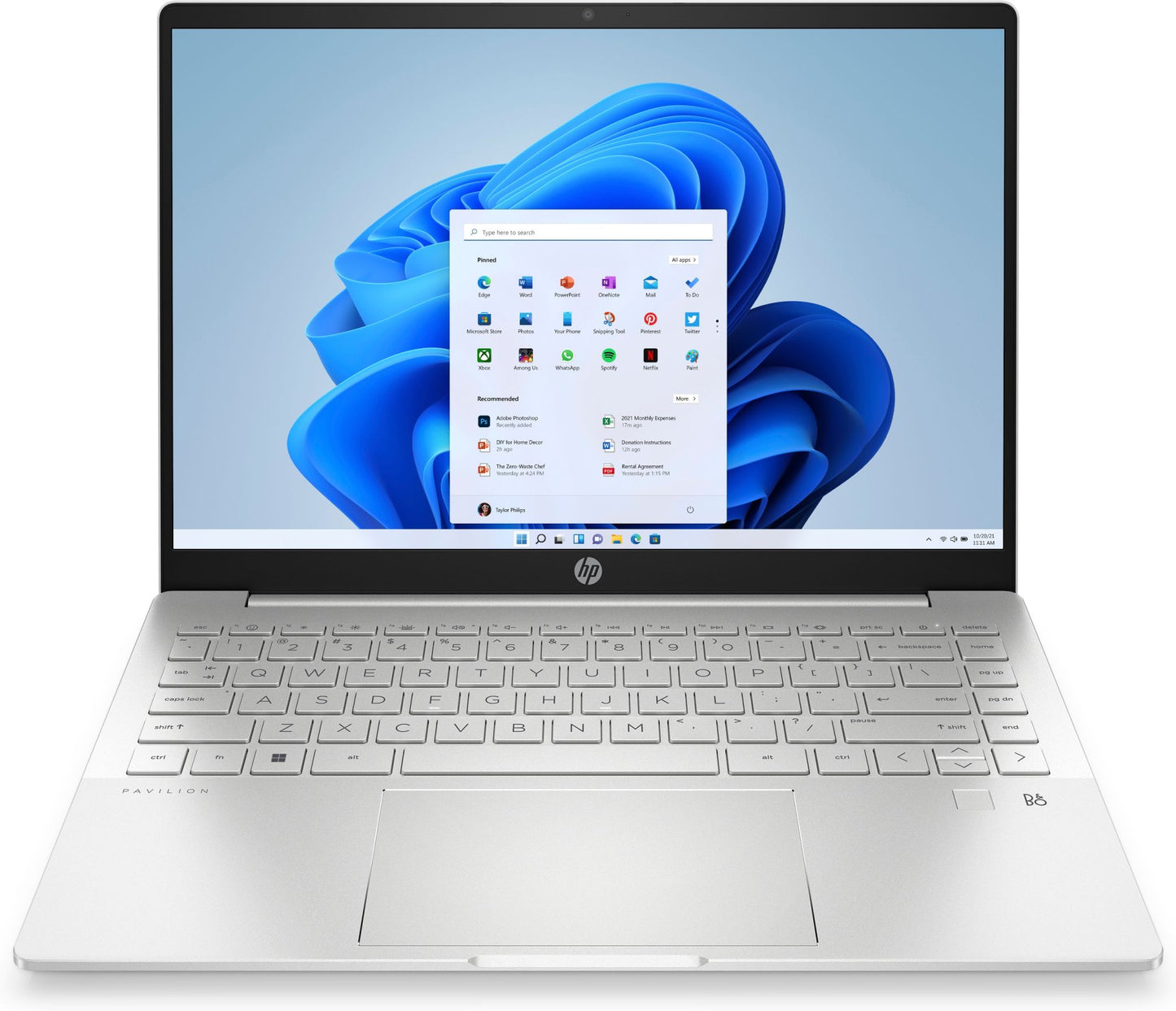HP Pavilion Plus 14-eh0500sa Laptop 35.6 cm (14") 2.2K Intel® Core™ i5 i5-1240P 8 GB DDR4-SDRAM 512 GB SSD Wi-Fi 6E (802.11ax) Windows 11 Home Silver