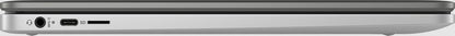 HP Chromebook 15a-na0001na 39.6 cm (15.6") HD Intel® Celeron® N4500 4 GB LPDDR4x-SDRAM 64 GB eMMC Wi-Fi 5 (802.11ac) ChromeOS Silver