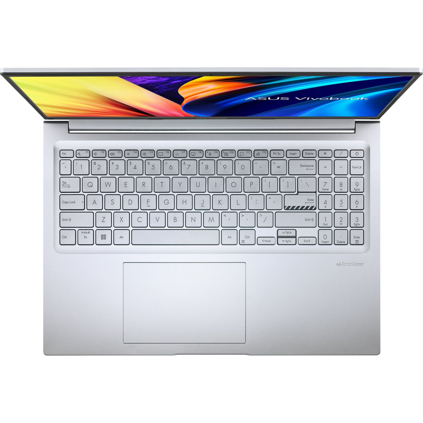 ASUS VivoBook 16X X1603ZA-MB157W laptop 40.6 cm (16") WUXGA Intel® Core™ i3 i3-1220P 8 GB DDR4-SDRAM 512 GB SSD Wi-Fi 6 (802.11ax) Windows 11 Home Silver