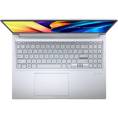 ASUS VivoBook 16X X1603ZA-MB157W laptop 40.6 cm (16") WUXGA Intel® Core™ i3 i3-1220P 8 GB DDR4-SDRAM 512 GB SSD Wi-Fi 6 (802.11ax) Windows 11 Home Silver