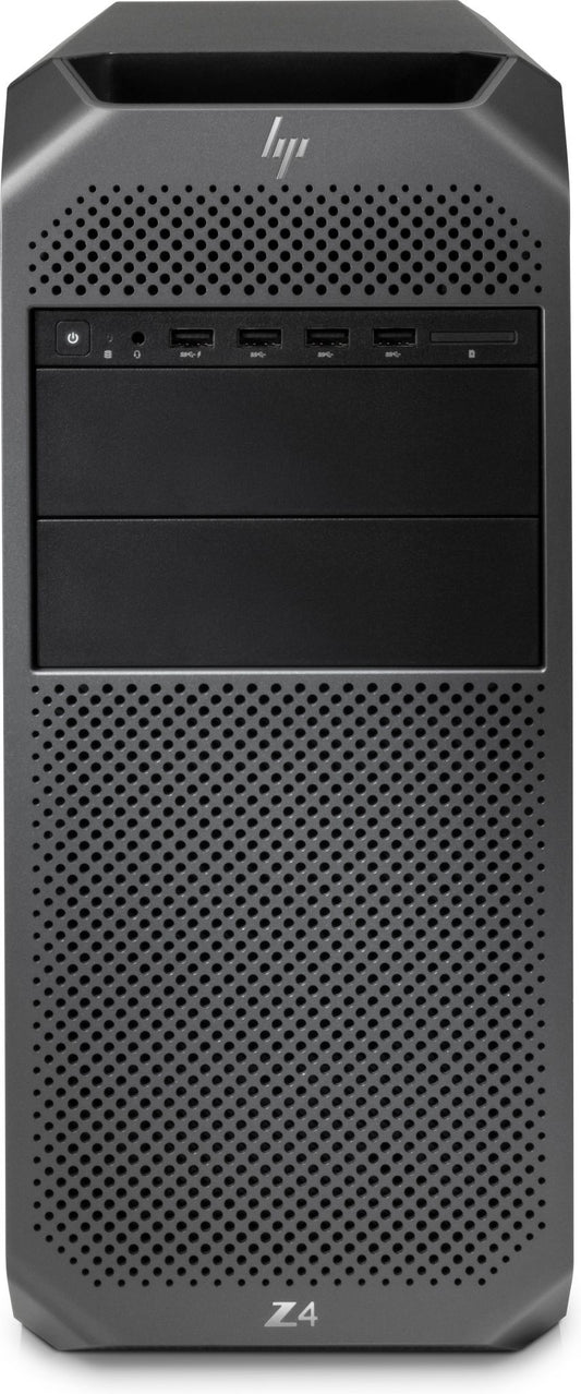 HP Z4 G4 Tower Intel Xeon W W-2245 32 GB DDR4-SDRAM 512 GB SSD NVIDIA Quadro RTX 4000 Windows 10 Pro for Workstations Workstation Black