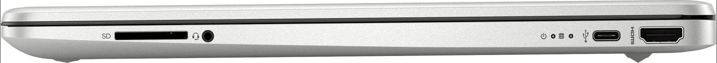 HP 15s-eq1516sa Laptop 39.6 cm (15.6") Full HD AMD Ryzen™ 3 3250U 4 GB DDR4-SDRAM 128 GB SSD Wi-Fi 5 (802.11ac) Windows 10 Home in S mode Silver